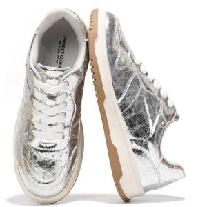 imageProject Cloud Sneakers for Women  Dunks Woman Comfortable Memory Foam Shoes for Women Footwear Vegan Leather Womens Fashion Sneakers NonSlip Womens Sneakers Machine Wash KikiSilver