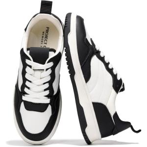 imageProject Cloud Sneakers for Women  Dunks Woman Comfortable Memory Foam Shoes for Women Footwear Vegan Leather Womens Fashion Sneakers NonSlip Womens Sneakers Machine Wash KikiBlack