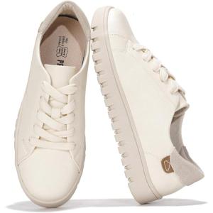 imageProject Cloud Tennis Shoes Womens Sneakers  Memory Foam Non Slip Fashion Ladies Shoes for Women Footwear  Lightweight Lace Up Comfortable Platform Sneakers PaisleyWhite