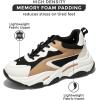 imageProject Cloud Chunky Platform Sneakers for Women Memory Foam Dad Shoes for Women Laceup Womens Shoes ampamp Womens Sneakers Slip on Womens Fashion Sneakers Women Footwear CocoTan