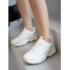 imageProject Cloud Chunky Platform Sneakers for Women Memory Foam Dad Shoes for Women Laceup Womens Shoes ampamp Womens Sneakers Slip on Womens Fashion Sneakers Women Footwear CocoOffwhite