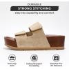 imageProject Cloud Genuine Leather Platform Sandals Women Footwear  Memory Foam Insole Comfortable Beach Summer Wedges  Non Slip ampamp Lightweight Wedge Sandals for Women 2025 PismoSand