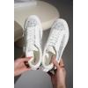 imageProject Cloud Sneakers for Women  Memory Foam Shoes for Women ampamp Womens Fashion Sneakers LaceUp Sneakers for Women  NonSlip Shoes  Womens Trendy Sneakers LonaWhite Rhinestone