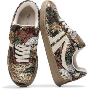 imageProject Cloud Leather Womens Sneakers  Memory Foam Casual Sneakers for Women Footwear Lace Up Womens Fashion Sneakers  NonSlip Shoes for Women Trendy Shoes Womens MadridMulticolor