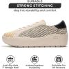 imageProject Cloud Platform Sneakers for Women  Memory Foam Womens Sneakers  Lace Up Womens Shoes  NonSlip Sneakers for Women Footwear  Wedge Sneakers Women Shoes BossyRaffia