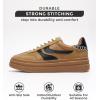imageProject Cloud Platform Sneakers for Women Footwear  Memory Foam Insole Womens Shoes Lightweight and NonSlip Sole Lace Up Fashion Sneakers DodgeTan