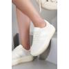 imageProject Cloud Sneakers for Women  Lace Up Womens Fashion Sneakers Memory Foam Insole Womens Sneakers Non Slip Women Footwear Lightweight Platform Shoes Girls Fashion NitaWhitewhite Stripes