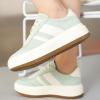 imageProject Cloud Sneakers for Women  Lace Up Womens Fashion Sneakers Memory Foam Insole Womens Sneakers Non Slip Women Footwear Lightweight Platform Shoes Girls Fashion NitaPistacio