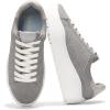 imageProject Cloud Platform Sneakers for Women  Memory Foam Womens Sneakers  Lace Up Womens Shoes  NonSlip Sneakers for Women Footwear  Wedge Sneakers Women Shoes BossyLight Grey