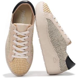 imageProject Cloud Platform Sneakers for Women  Memory Foam Womens Sneakers  Lace Up Womens Shoes  NonSlip Sneakers for Women Footwear  Wedge Sneakers Women Shoes BossyRaffia