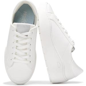 imageProject Cloud Platform Sneakers for Women  Memory Foam Womens Sneakers  Lace Up Womens Shoes  NonSlip Sneakers for Women Footwear  Wedge Sneakers Women Shoes BossyWhite