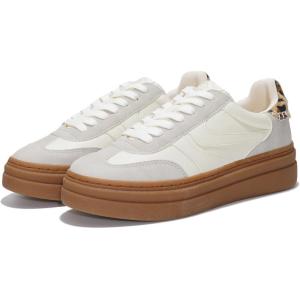 imageProject Cloud Platform Sneakers for Women Footwear  Memory Foam Insole Womens Shoes Lightweight and NonSlip Sole Lace Up Fashion Sneakers DodgeWhite