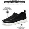 imageProject Cloud Shoes for Women  Lightweight Sneakers for Women with Leather Insole  Womens Slip on Shoes with Memory Foam  Machine Wash ampamp Sockless Wear Shoes DaisyBlack