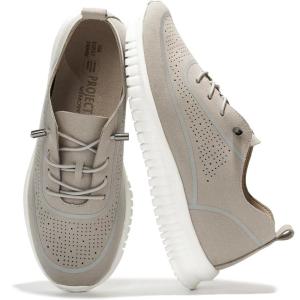 imageProject Cloud Shoes for Women  Lightweight Sneakers for Women with Leather Insole  Womens Slip on Shoes with Memory Foam  Machine Wash ampamp Sockless Wear Shoes DaisyGrey