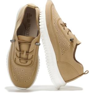 imageProject Cloud Shoes for Women  Lightweight Sneakers for Women with Leather Insole  Womens Slip on Shoes with Memory Foam  Machine Wash ampamp Sockless Wear Shoes DaisyNude