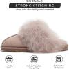imageProject Cloud 100 Australian Sheepskin Scuff Slippers for Women  Genuine Shearling Memory Foam Slides for Women mules for women  NonSlip Womens Slippers RyannPink
