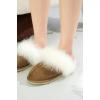 imageProject Cloud 100 Australian Sheepskin Scuff Slippers for Women  Genuine Shearling Memory Foam Slides for Women mules for women  NonSlip Womens Slippers RyannChestnut