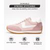 imageProject Cloud Fashion Sneakers for Women  Lace up Memory Foam Insole and NonSlip Womens Shoes Dressy Casual Spring Shoes MadisonPink