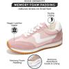 imageProject Cloud Fashion Sneakers for Women  Lace up Memory Foam Insole and NonSlip Womens Shoes Dressy Casual Spring Shoes MadisonPink