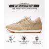 imageProject Cloud Fashion Sneakers for Women  Lace up Memory Foam Insole and NonSlip Womens Shoes Dressy Casual Spring Shoes MadisonRaffia