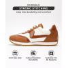 imageProject Cloud Fashion Sneakers for Women  Lace up Memory Foam Insole and NonSlip Womens Shoes Dressy Casual Spring Shoes MadisonTan