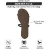imageProject Cloud Flip flops for Women  Memory Foam Summer Sandals for Women 2025  Vegan Leather Beach Sandals  Slip On Beach Essentials Slides TransitionBlack