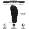 imageProject Cloud Genuine Leather Womens Sandals  Memory Foam Summer Sandals for Women 2025  Slip on Slides for Women Mules Sandals Women Footwear Non Slip Beach Sandals for Woman VitaCognac