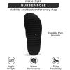 imageProject Cloud Genuine Leather Womens Sandals  Memory Foam Summer Sandals for Women 2025  Slip on Slides for Women Mules Sandals Women Footwear Non Slip Beach Sandals for Woman VitaNavy