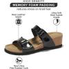 imageProject Cloud Genuine Leather Womens Sandals Wedge  Wedge Sandals ampamp Slippers  Memory Foam Women Footwear Beach Essentials NonSlip Sandals for Women 2025Blackpatentbeau