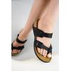 imageProject Cloud Genuine Leather Womens Sandals Wedge  Wedge Sandals ampamp Slippers  Memory Foam Women Footwear Beach Essentials NonSlip Sandals for Women 2025Blackbuckhead