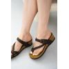 imageProject Cloud Genuine Leather Womens Sandals Wedge  Wedge Sandals ampamp Slippers  Memory Foam Women Footwear Beach Essentials NonSlip Sandals for Women 2025Chocolatebailey