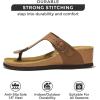imageProject Cloud Genuine Leather Womens Sandals Wedge  Wedge Sandals ampamp Slippers  Memory Foam Women Footwear Beach Essentials NonSlip Sandals for Women 2025Tanbelize