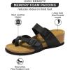 imageProject Cloud Genuine Leather Womens Sandals Wedge  Wedge Sandals ampamp Slippers  Memory Foam Women Footwear Beach Essentials NonSlip Sandals for Women 2025Blackbuckhead