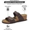 imageProject Cloud Genuine Leather Womens Sandals Wedge  Wedge Sandals ampamp Slippers  Memory Foam Women Footwear Beach Essentials NonSlip Sandals for Women 2025Chocolatebeau