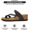 imageProject Cloud Genuine Leather Womens Sandals Wedge  Wedge Sandals ampamp Slippers  Memory Foam Women Footwear Beach Essentials NonSlip Sandals for Women 2025Chocolatebailey