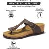 imageProject Cloud Genuine Leather Womens Sandals Wedge  Wedge Sandals ampamp Slippers  Memory Foam Women Footwear Beach Essentials NonSlip Sandals for Women 2025Chocolatebelize