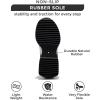 imageProject Cloud Womens Sneakers  Memory Foam Insole and Lightweight Spring Shoes  NonSlip Lace Up Trendy Shoes  Fashion Sneakers for Women 2025Black