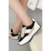imageProject Cloud Womens Sneakers  Memory Foam Insole and Lightweight Spring Shoes  NonSlip Lace Up Trendy Shoes  Fashion Sneakers for Women 2025Tan