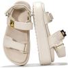 imageProject Cloud Platform Sandals Women Footwear  Memory Foam ampamp Comfortable Adjustable Strap Ladies Wedges  Non Slip Fashion Beach Sandals for Women 2025 GinevraBone