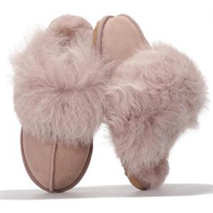 imageProject Cloud 100 Australian Sheepskin Scuff Slippers for Women  Genuine Shearling Memory Foam Slides for Women mules for women  NonSlip Womens Slippers RyannPink