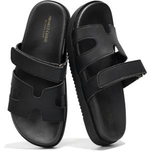 imageProject Cloud 100 Genuine Leather Womens Sandals  Memory Foam Slip on Sandals Women Footwear  Womens Fashion Platform Sandals Comfy Mules for Woman with Cutout Details Sandals MayvenBlack