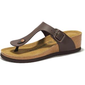 imageProject Cloud Genuine Leather Womens Sandals Wedge  Wedge Sandals ampamp Slippers  Memory Foam Women Footwear Beach Essentials NonSlip Sandals for Women 2025Chocolatebelize