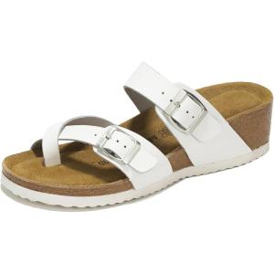 imageProject Cloud Genuine Leather Womens Sandals Wedge  Wedge Sandals ampamp Slippers  Memory Foam Women Footwear Beach Essentials NonSlip Sandals for Women 2025Whitebuckhead