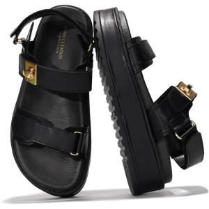 imageProject Cloud Platform Sandals Women Footwear  Memory Foam ampamp Comfortable Adjustable Strap Ladies Wedges  Non Slip Fashion Beach Sandals for Women 2025 GinevraBlack