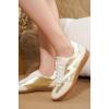 imageIrita Project Cloud Sneakers  Laceup Trendy Sneakers Memory Foam Fashion Shoes  NonSlip Womens FootwearGold