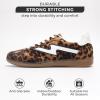 imageIrita Project Cloud Sneakers  Laceup Trendy Sneakers Memory Foam Fashion Shoes  NonSlip Womens FootwearLeopard