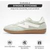 imageIrita Project Cloud Sneakers  Laceup Trendy Sneakers Memory Foam Fashion Shoes  NonSlip Womens FootwearPistachio