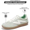 imageIrita Project Cloud Sneakers  Laceup Trendy Sneakers Memory Foam Fashion Shoes  NonSlip Womens FootwearPistachio