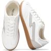 imageIrita Project Cloud Sneakers  Laceup Trendy Sneakers Memory Foam Fashion Shoes  NonSlip Womens FootwearWhite