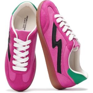 imageIrita Project Cloud Sneakers  Laceup Trendy Sneakers Memory Foam Fashion Shoes  NonSlip Womens FootwearPink Multi